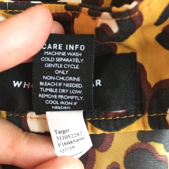 2/$12! Who What Wear Leopard Print Midi Skirt - Picture 13 of 15